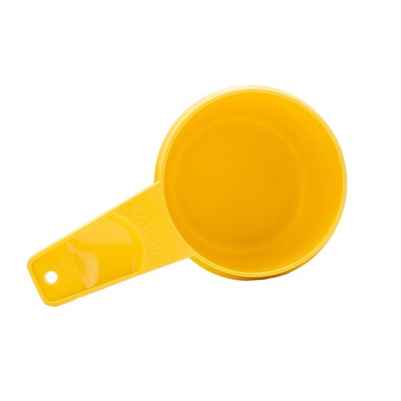 Tupperware 2/3 Cup Measuring Bright Yellow VTG Replacement Kitchen 763 - Picture 6 of 7